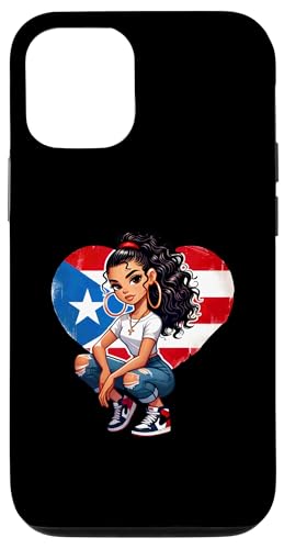 Hülle für iPhone 14 Boricua B-girl Puerto Rico Flag Heat Pr Princess Cute Latina von Llego El Boricua