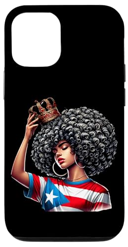 Hülle für iPhone 14 Pro Afro-boricua-königin, Puertoricanische Prinzessin, von Llego El Boricua