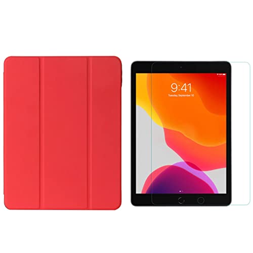 Lobwerk 2in1 Set für Apple iPad Pro 10.5 Air 3 Ipad Pro 10.2 Zoll Tablet mit Smartcover + Schutzglas mit Auto Sleep/Wake Magnetverschluss Hülle von Lobwerk