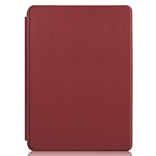 Lobwerk Hülle für Microsoft Surface Go und Go 2 (2018/2020 Modell) 10 Zoll Smart Cover Etui mit Standfunktion und Auto Sleep/Wake Funktion Weinrot von Lobwerk