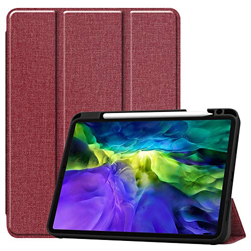 Lobwerk Tablet Hülle für Apple Ipad Pro 12.9 2020 12.9 Zoll Slim Case Etui mit Standfunktion und Auto Sleep/Wake Funktion von Lobwerk