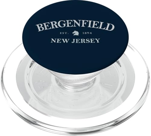 Bergenfield New Jersey | Bergenfield NJ Drucken PopSockets PopGrip für MagSafe von Local New Jersey Apparel