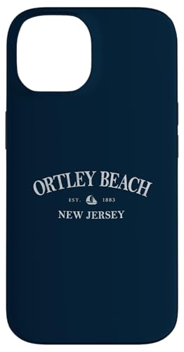 Ortley Beach New Jersey | Ortley Beach NJ Segelboot Hülle für iPhone 14 von Local New Jersey Apparel