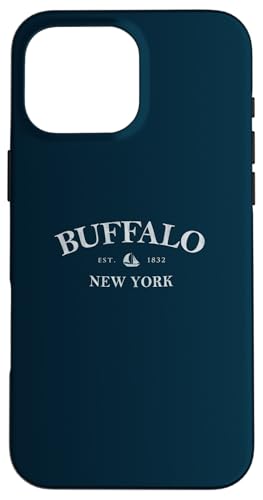 Buffalo New York | Buffalo NY Segelboot Hülle für iPhone 16 Pro Max von Local New York Apparel