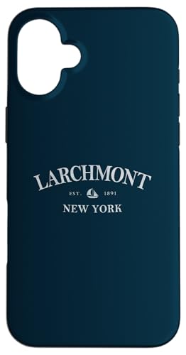 Larchmont New York | Larchmont NY Segelboot Hülle für iPhone 16 Plus von Local New York Apparel