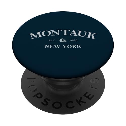 Montauk New York | Montauk NY Segelboot PopSockets Klebender PopGrip von Local New York Apparel