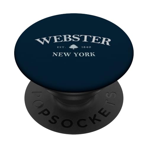 Webster New York | Webster NY Print PopSockets Klebender PopGrip von Local New York Apparel