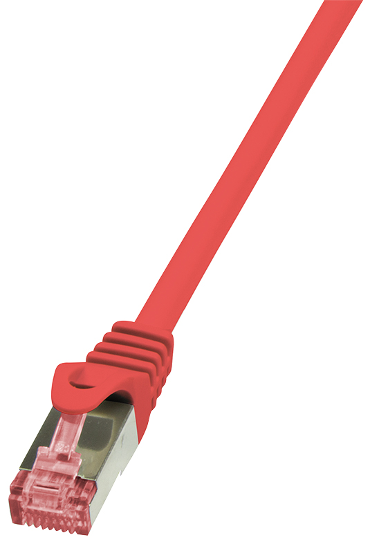 LogiLink Patchkabel, Kat. 6, S/FTP, 0,25 m, rot von LogiLink Professional