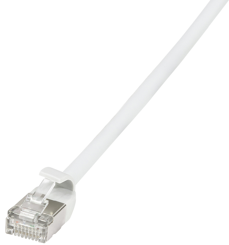 LogiLink Patchkabel Ultraflex, Kat. 6A, U/FTP, 3,0 m, weiß LogiLink Patchkabel Ultraflex, Kat. 6A, U/FTP, 3,0 m, weiß von LogiLink Professional