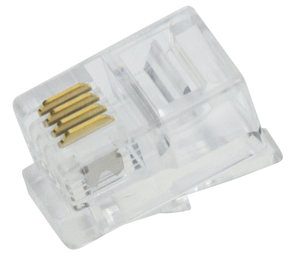 LogiLink RJ10 Stecker für Flachbandkabel, ungeschirmt LogiLink RJ10 Stecker für Flachbandkabel, ungeschirmt von LogiLink Professional