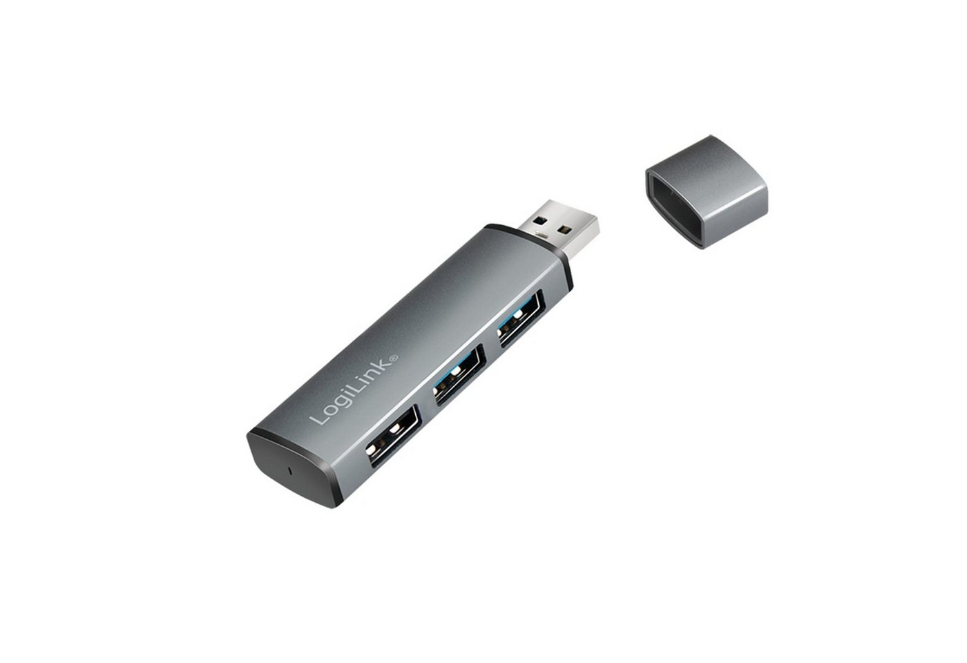 LogiLink LOGILINK USB3.2 Hub UA0395, 3-Port, Alugehäuse USB-Adapter von LogiLink