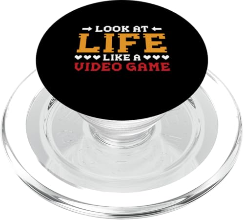 Lustiger Gaming-Spruch, Videospieler-Liebhaber PopSockets PopGrip für MagSafe von Logiamerch Funny