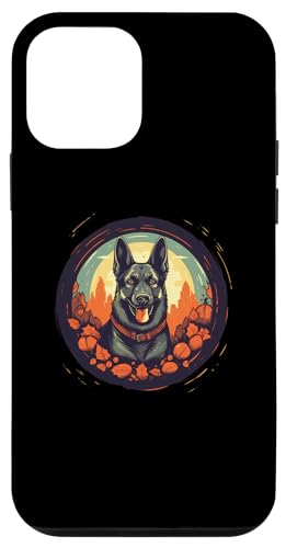 Hülle für iPhone 12 mini Deutscher Schäferhund, Halloween, Liebeshunde von Logiamerch Halloween