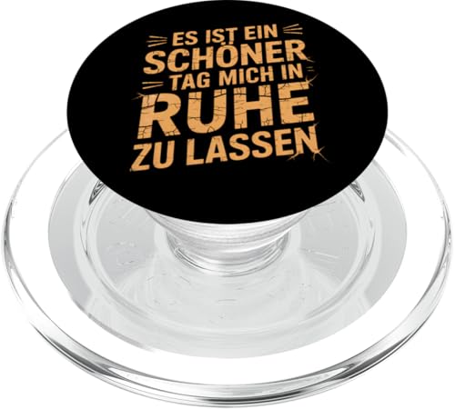 Lustiger Spruch, Es ist ein schöner Tag, Sarkasmus PopSockets PopGrip für MagSafe von Logiamerch Lustig