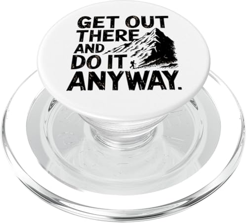 Motivierender Spruch, inspirierendes Zitat, Do it Anyway PopSockets PopGrip für MagSafe von Logiamerch Motivational