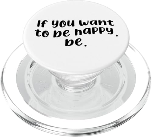 Positiver Spruch, Glückszitat PopSockets PopGrip für MagSafe von Logiamerch Motivational