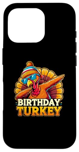 Hülle für iPhone 16 Pro Lustiges Erntedankfest, Geburtstag Türkei Feier von Logiamerch Thanksgiving