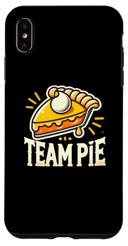 Hülle für iPhone XS Max Lustiges Thanksgiving, Team Pie, Love Eating Pies von Logiamerch Thanksgiving