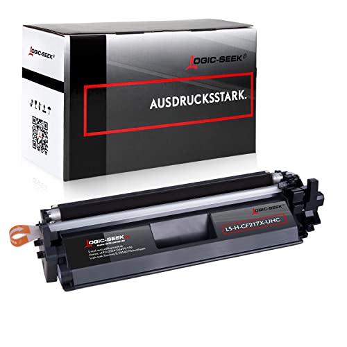 Logic-Seek 17A Toner kompatibel mit HP CF217A XXL HP Laserjet Pro M102a M102 M102w M130 M130fn M130fnwp, 6.000 Seiten Black von Logic-Seek