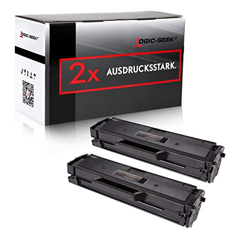 Logic-Seek 2X Toner kompatibel für MLT-D111S Doppelpack Samsung Xpress M2026 M2070 M2070FW M2070W von Logic-Seek