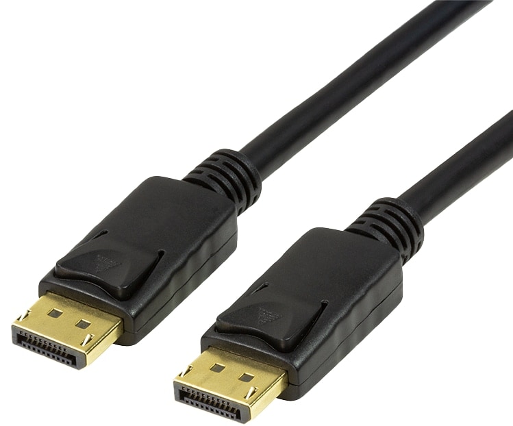 LOGILINK DisplayPort-Kabel CV0121 Stecker/Stecker 8K 60Hz schwarz 3m von Logilink