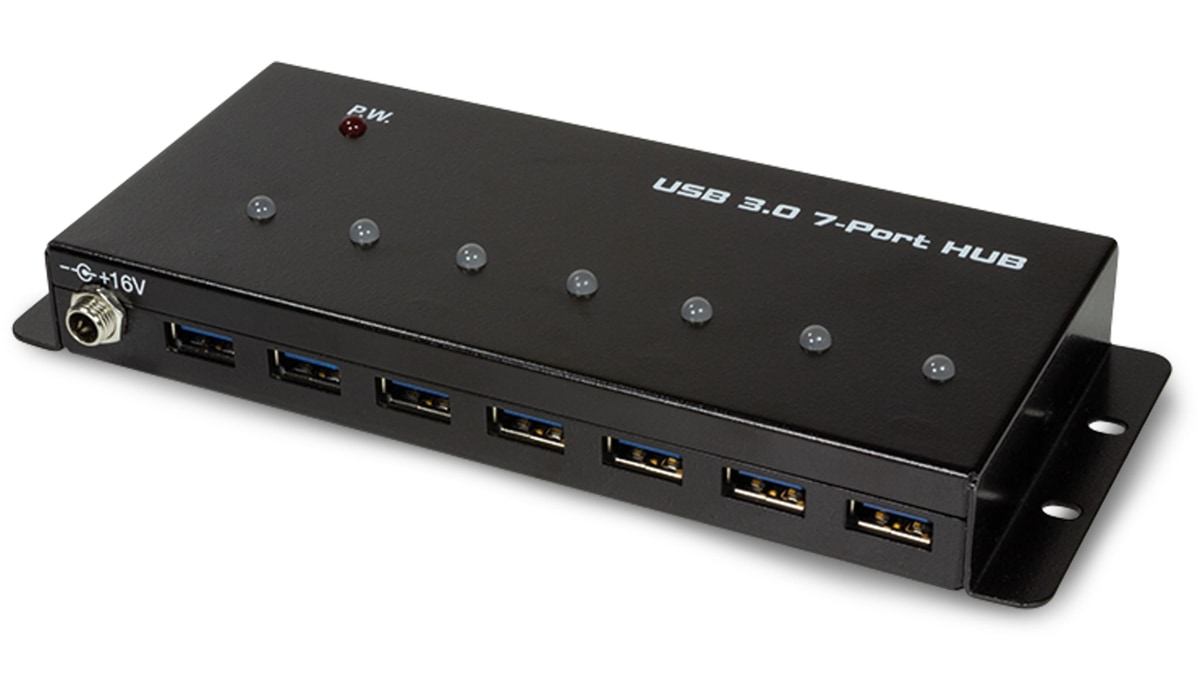 LOGILINK USB3.0 Industrie-Hub UA0317, 7-port, 7x USB-A von Logilink