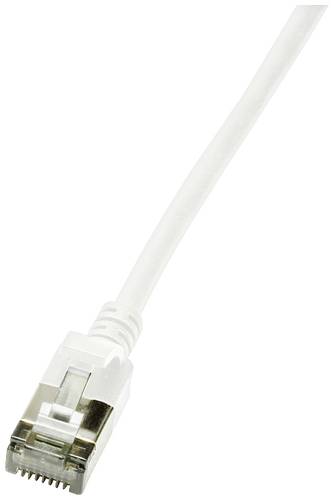 LogiLink CQ9041S RJ45 Netzwerkkabel, Patchkabel CAT 6a U/FTP 1.50m Weiß extrem dünn, Flammwidrig, LogiLink CQ9041S RJ45 Netzwerkkabel, Patchkabel CAT 6a U/FTP 1.50m Weiß extrem dünn, Flammwidrig, von Logilink