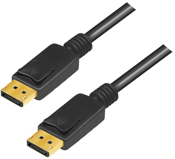 LogiLink DisplayPort 1.4 Anschlusskabel, 5,0 m, schwarz von Logilink