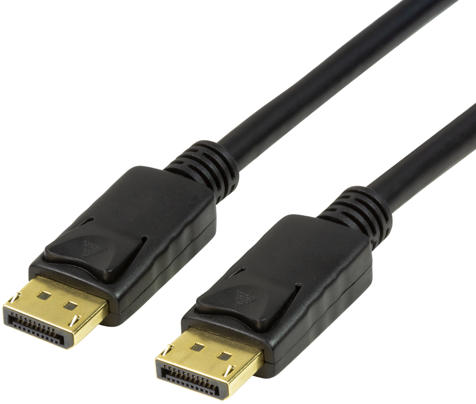 LogiLink DisplayPort 1.4 Anschlusskabel, schwarz, 1,0 m von Logilink