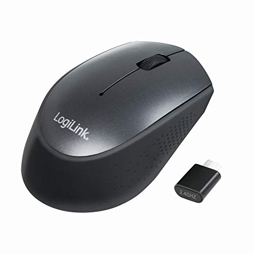 LogiLink Kabellose USB-C Funk Maus, 2.4 GHz, [ID0160] von Logilink