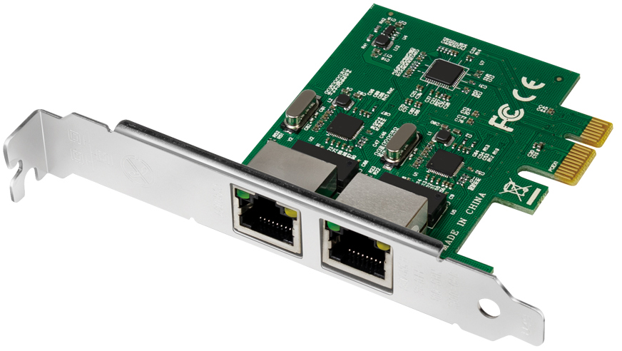 LogiLink PCI Gigabit Ethernet RJ45 Netzwerkadapter, 2-Port von Logilink