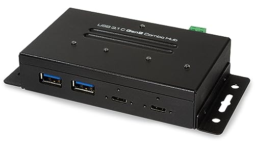 LogiLink UA0316 - USB-C 3.2 Gen 2, Combo Hub 4-Port, Industrieausführung von Logilink