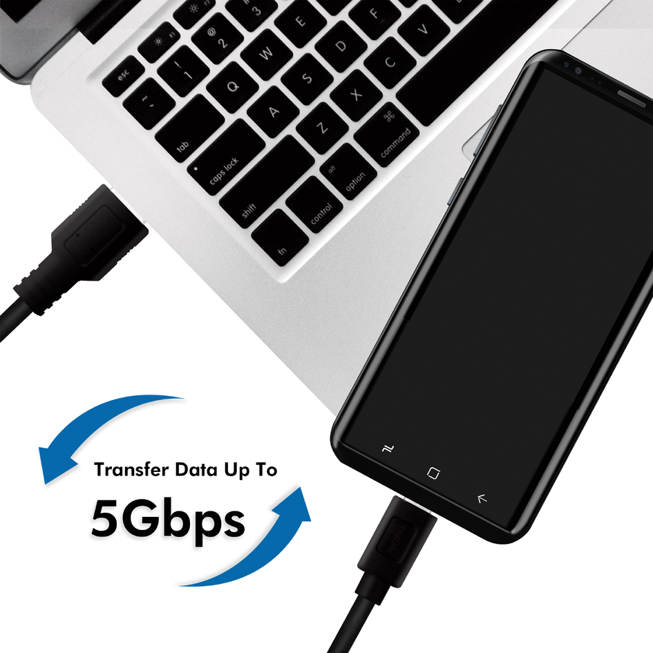 LogiLink USB 3.2 Kabel, USB-A - USB-C Stecker, 0,5 m, weiß LogiLink USB 3.2 Kabel, USB-A - USB-C Stecker, 0,5 m, weiß von Logilink