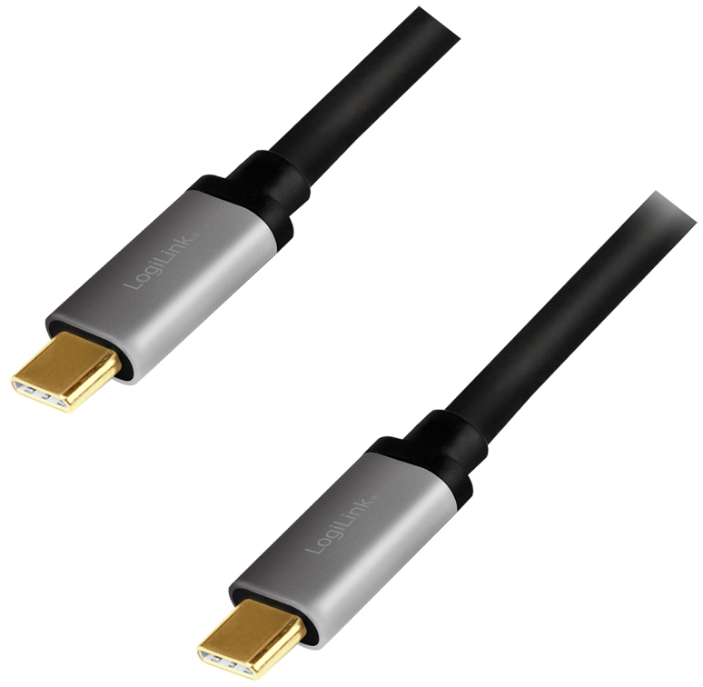 LogiLink USB 3.2 Kabel, USB-C Stecker - USB-C Stecker, 1,5 m von Logilink