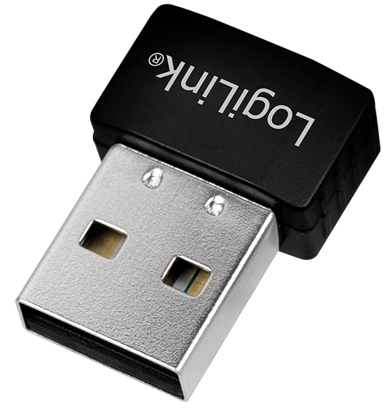 LogiLink WLAN Dual-Band Nano USB 2.0 Adapter, 433 MBit/Sek von Logilink