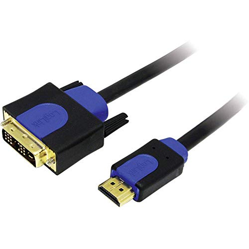 Logilink CHB3105 Kabel HDMI zu DVI, DVI zu HDMI 5m von Logilink