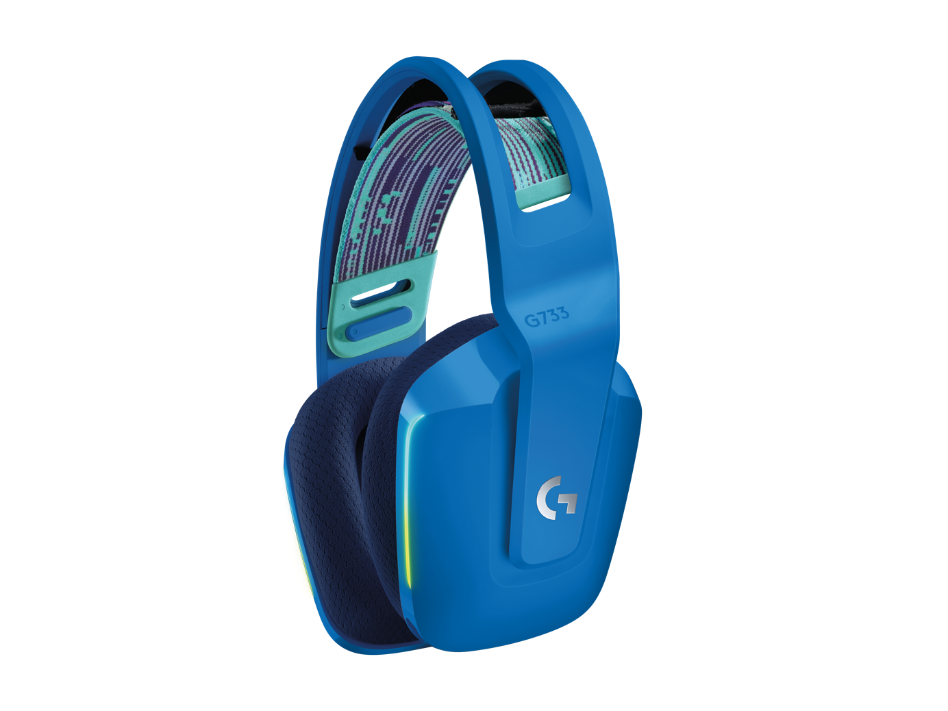 G733 Kabelloses LIGHTSPEED RGB Gaming-Headset - Blau von Logitech G