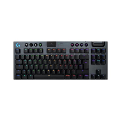 Logitech G915 X LIGHTSPEED TKL, Linear-Switches, Schwarz, Tri-Mode-Konnektivität, KEYCONTROL, mechanische GL-Schalter und LIGHTSYNC RGB Logitech G915 X LIGHTSPEED TKL, Linear-Switches, Schwarz, Tri-Mode-Konnektivität, KEYCONTROL, mechanische GL-Schalter und LIGHTSYNC RGB von Logitech Gaming