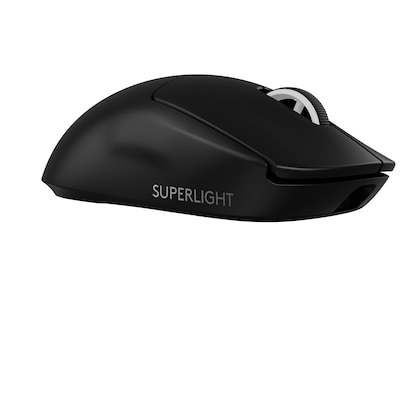 Logitech PRO X Superlight 2 Schwarz, Kabellose LIGHTSPEED Technologie, Hero 2 Sensor, 44.000 DPI, 8000Hz (0.125ms) Melderate, 60 g von Logitech Gaming