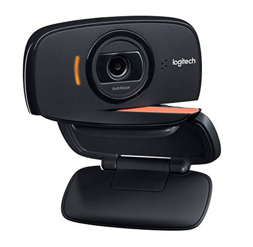 Logitech B525 Business-Webcam, Full-HD 1080p, 69° Blickfeld, Autofokus, 360° Schwenkradius, RightLight 2-Technologie, USB-Anschluss, Klappbar, Für Skype, Skype Business, Lync, PC/Mac/ChromeOS von Logitech