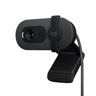 Logitech Brio 100 Full HD-Webcam Graphite - inkl. Beleuchtungskorrektur von Logitech