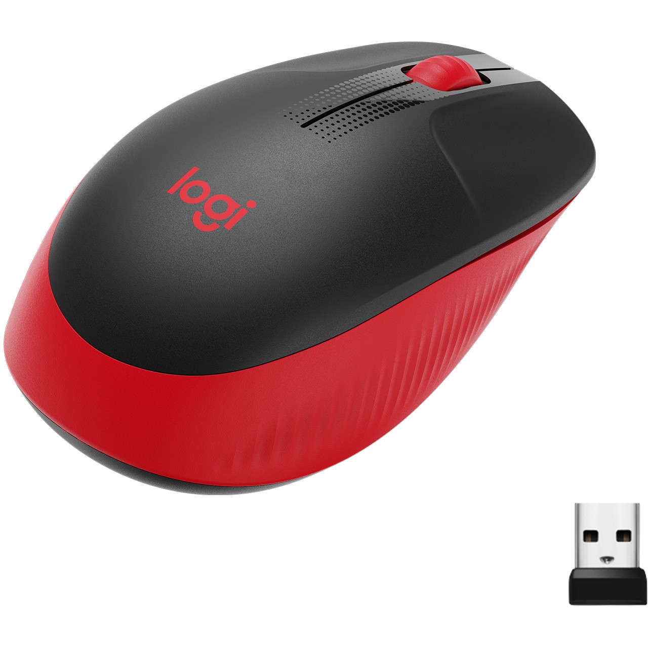 Logitech M190 optisch wireless Red von Logitech