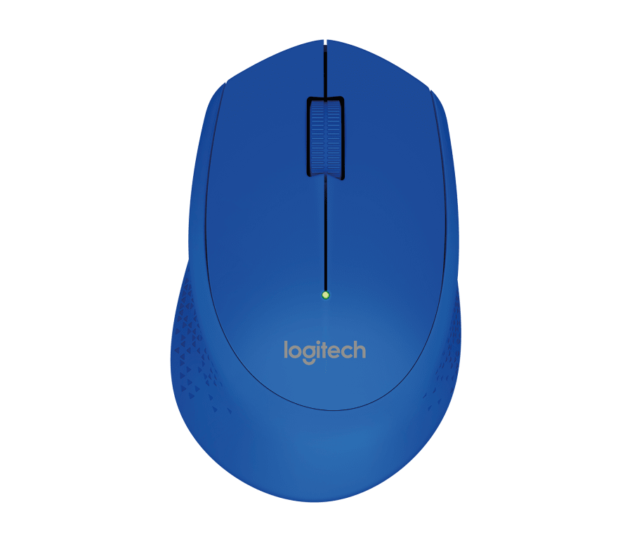 Logitech M280 Wireless Mouse, blau, USB-Nano Empfänger, 1000 DPI Auflösung von Logitech