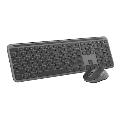 Logitech MK950 Signature Slim Combo Graphite - US- Kabellose Tastaturkombination von Logitech