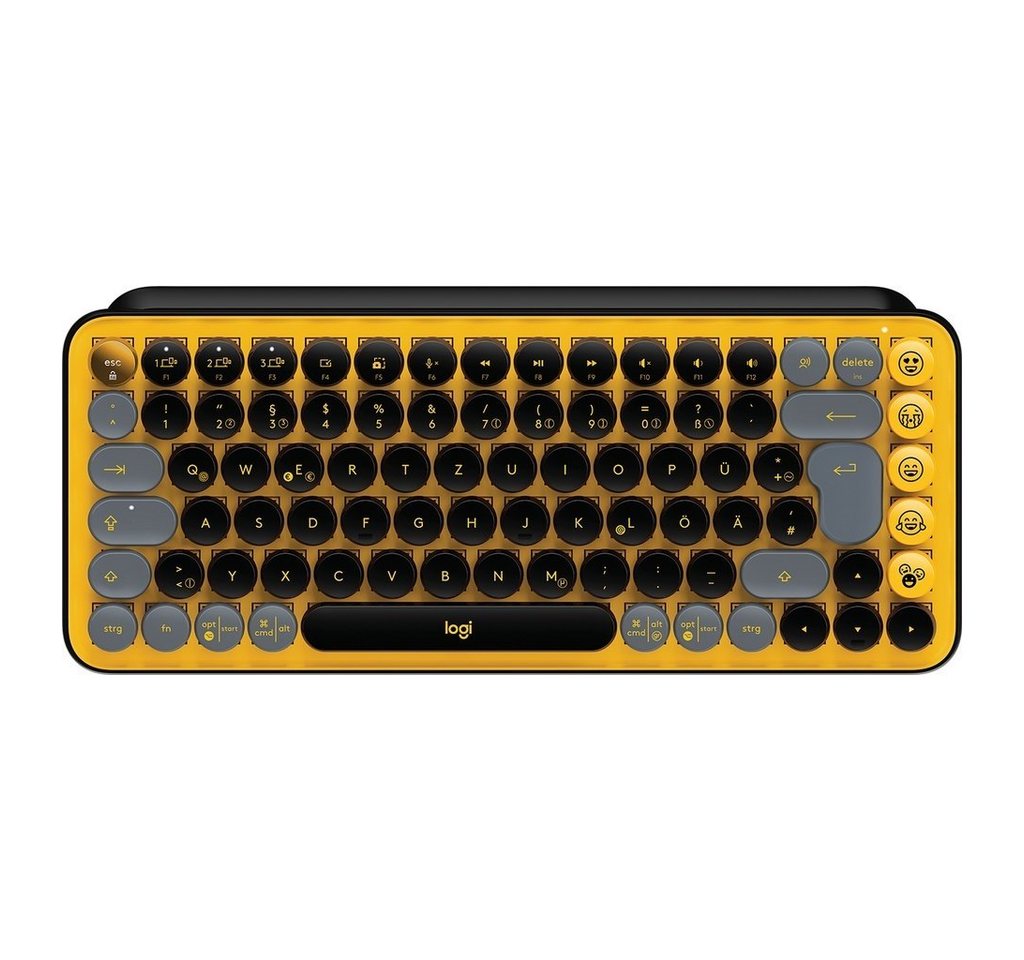 Logitech POP Keys Wireless Mechanical Keyboard With Emoji Keys Tastatur Bluetoo Tastatur von Logitech