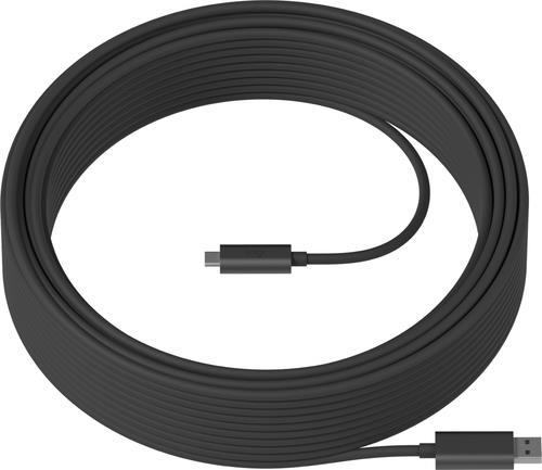 Logitech Strong - USB Typ-C-Kabel - USB Typ A zu 24 pin USB-C - 25 m (939-001802) von Logitech