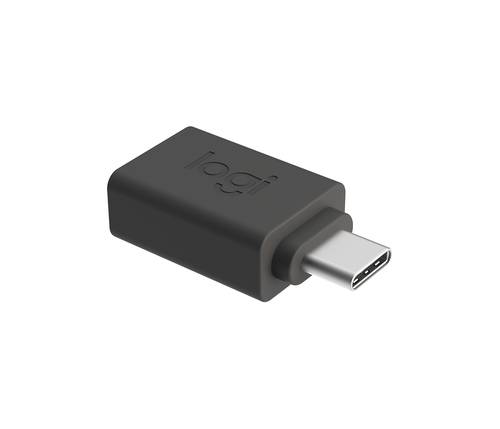 Logitech USB-C® Adapter [1x USB-C® Stecker - 1x USB 3.2 Gen 1 Buchse A (USB 3.0)] Logi USB C to A von Logitech