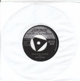 PAT BOONE - ROCK BOLL WEEVIL - 7 inch vinyl / 45 von London Records