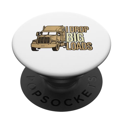 Langstrecken-LKW-Fahrer Fahrzeug LKW Fahren Trucker PopSockets Klebender PopGrip von Long Haul Truck Driver Trucker Truck Driving