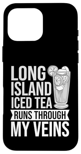 Hülle für iPhone 16 Pro Max Long Island Eistee Lustiger Cocktail von Long Island Iced Tea